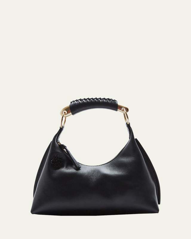 Athena Small Leather Shoulder Bag